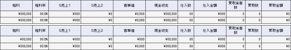 集計結果一覧（月報）2