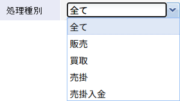 処理種別
