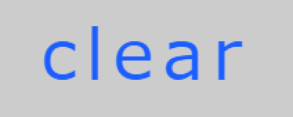 clearボタン